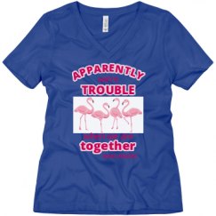 Ladies Relaxed Fit V-Neck Tee