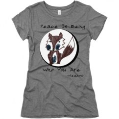 Ladies Slim Fit Super Soft Triblend Tee