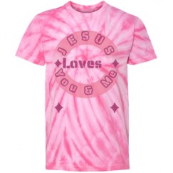 Youth Tie-Dye Cyclone Pinwheel Tee