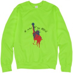 Unisex Neon Crewneck Sweatshirt