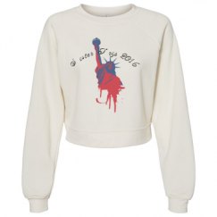 Women's Raglan Pullover Fleece