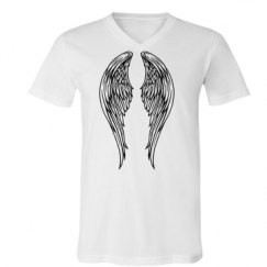 Unisex V-Neck Jersey Tee