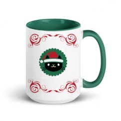 15oz Ceramic Mug with Color Inside