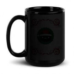 15oz Black Glossy Mug