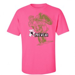 Unisex Ultra Cotton Safety Neon Crewneck Tee