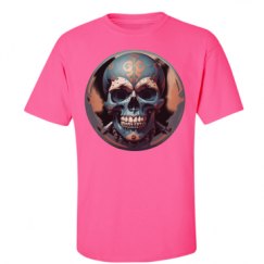 Unisex Ultra Cotton Safety Neon Crewneck Tee