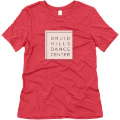 Ladies Relaxed Fit Super Soft Triblend Tee