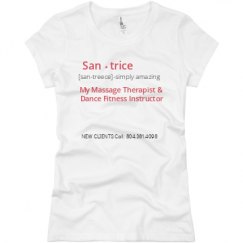 Ladies Slim Fit Basic Promo Jersey Tee