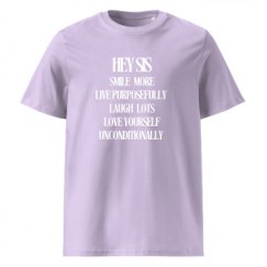 Unisex Organic Ribbed Neck T-Shirt