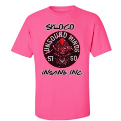 Unisex Ultra Cotton Safety Neon Crewneck Tee