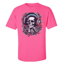 Unisex Ultra Cotton Safety Neon Crewneck Tee