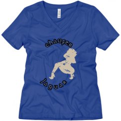 Ladies Relaxed Fit V-Neck Tee