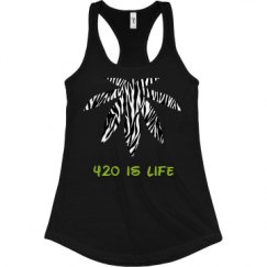 Ladies Slim Fit Racerback Tank Top