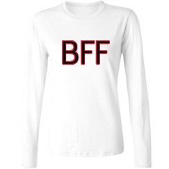 Ladies Relaxed Fit Basic Long Sleeve Tee
