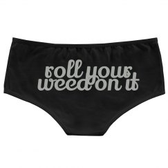 Roll your weed on it