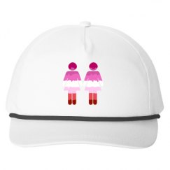 Snapback Five-Panel Rope Hat