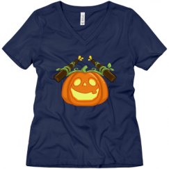 Ladies Relaxed Fit V-Neck Tee