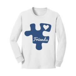 Youth Midweight Cotton Long Sleeve Tee