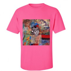 Unisex Ultra Cotton Safety Neon Crewneck Tee