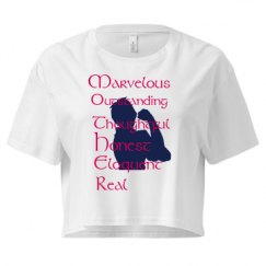 Ladies Festival Cali Crop Top Tee