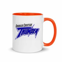 11oz Ceramic Mug with Color Inside