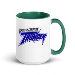 15oz Ceramic Mug with Color Inside