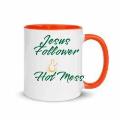 11oz Ceramic Mug with Color Inside