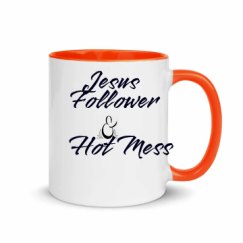 11oz Ceramic Mug with Color Inside