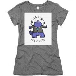 Ladies Slim Fit Super Soft Triblend Tee