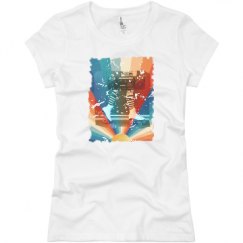 Ladies Slim Fit Basic Promo Jersey Tee