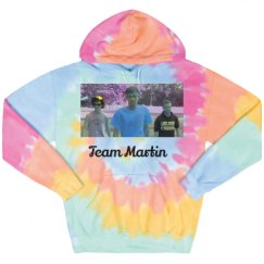 Unisex Tie-Dye Fleece Hoodie