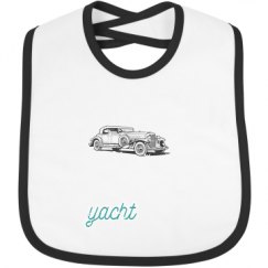 Infant Contrast Trim Bib