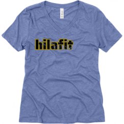 Ladies Relaxed Fit Super Soft Triblend V-Neck Tee