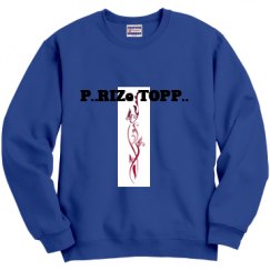 Unisex Film and Foil Crewneck Sweatshirt