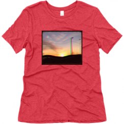 Ladies Relaxed Fit Super Soft Triblend Tee