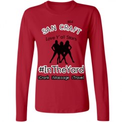 Ladies Relaxed Fit Basic Long Sleeve Tee