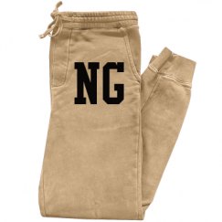 Pigment-Dyed Fleece Pants