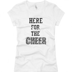 Ladies Slim Fit Basic Promo Jersey Tee