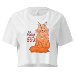 Ladies Festival Cali Crop Top Tee