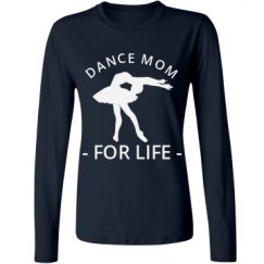 Ladies Relaxed Fit Basic Long Sleeve Tee