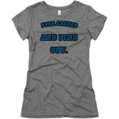 Ladies Slim Fit Super Soft Triblend Tee