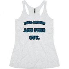 Ladies Slim Fit Super Soft Racerback Triblend Tank