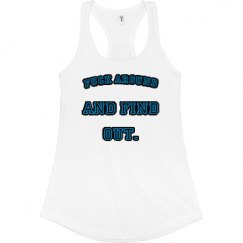 Ladies Slim Fit Racerback Tank Top