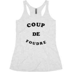 Ladies Slim Fit Super Soft Racerback Triblend Tank