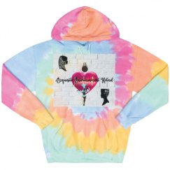 Unisex Tie-Dye Fleece Hoodie