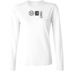 Ladies Relaxed Fit Basic Long Sleeve Tee