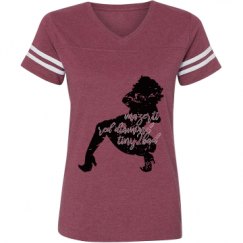 Ladies Relaxed Fit Vintage Sports Tee