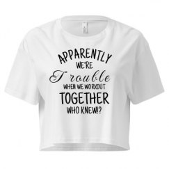 Ladies Festival Cali Crop Top Tee