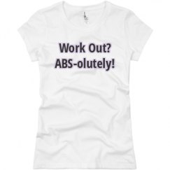 Ladies Slim Fit Basic Promo Jersey Tee