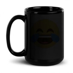 15oz Black Glossy Mug